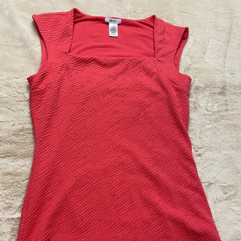 Cache pink sleeveless top